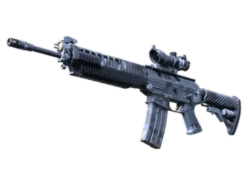 Souvenir SG 553 | Night Camo (Minimal Wear)