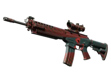 SG 553 | Fallout Warning (Well-Worn)