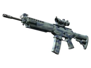SG 553 | Wave Spray (Well-Worn)