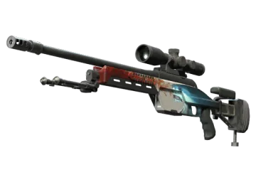StatTrak™ SSG 08 | Blood in the Water (Minimal Wear)
