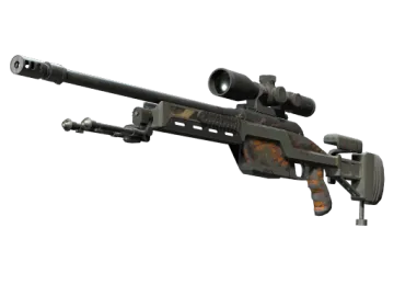 StatTrak™ SSG 08 | Death's Head (Battle-Scarred)