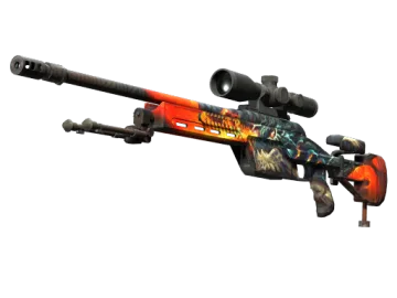 SSG 08 | Dragonfire (Minimal Wear)