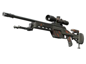 StatTrak™ SSG 08 | Slashed (Battle-Scarred)