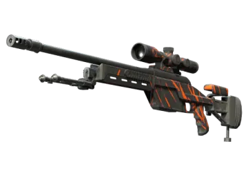 Souvenir SSG 08 | Slashed (Well-Worn)