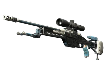StatTrak™ SSG 08 | Ghost Crusader (Battle-Scarred)