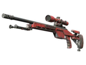 SSG 08 | Calligrafaux (Battle-Scarred)
