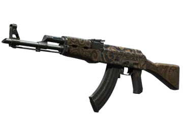 StatTrak™ AK-47 | Uncharted (Well-Worn)