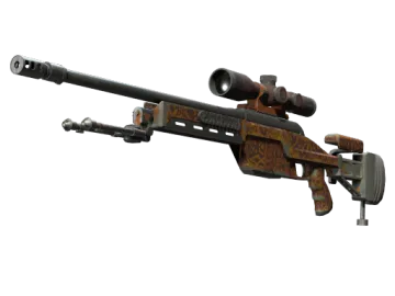 SSG 08 | Orange Filigree (Well-Worn)