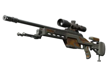SSG 08 | Orange Filigree (Battle-Scarred)