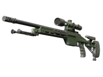 SSG 08 | Green Ceramic (Battle-Scarred)