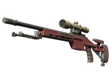 SSG 08 | Red Stone (Factory New)