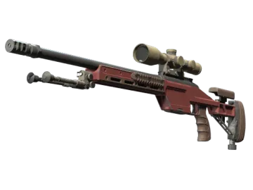 SSG 08 | Red Stone (Field-Tested)