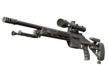 SSG 08 | Grey Smoke (Battle-Scarred)