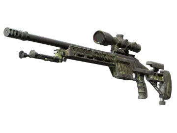 Souvenir SSG 08 | Lichen Dashed (Battle-Scarred)