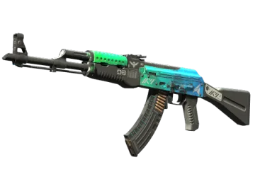 StatTrak™ AK-47 | Ice Coaled (Well-Worn)