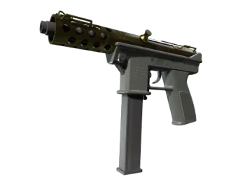 Souvenir Tec-9 | Brass (Battle-Scarred)
