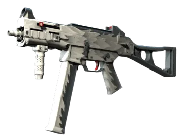 StatTrak™ UMP-45 | Arctic Wolf (Well-Worn)
