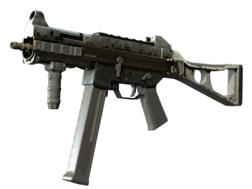 UMP-45 | Gold Bismuth (Battle-Scarred)