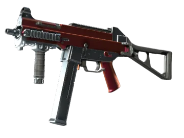 UMP-45 | Crimson Foil (Minimal Wear)