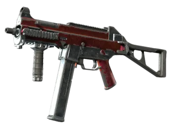 UMP-45 | Crimson Foil (Battle-Scarred)