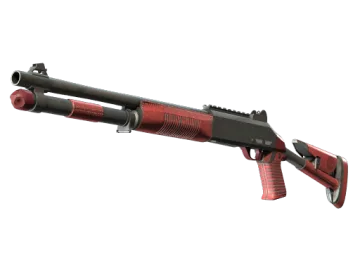 XM1014 | Red Leather (Minimal Wear)