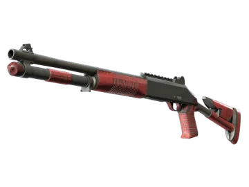 Souvenir XM1014 | Red Leather (Field-Tested)