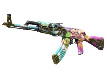 Souvenir AK-47 | B the Monster (Well-Worn)