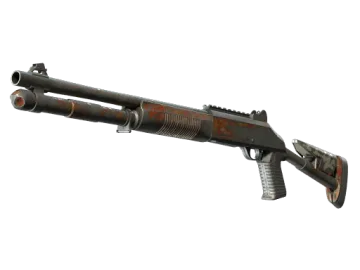 XM1014 | Red Python (Battle-Scarred)