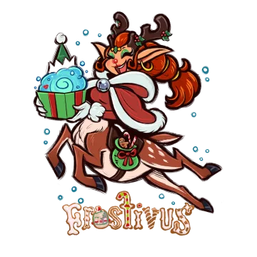Frostivus 2023 Sticker - Enchantress