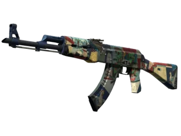 Souvenir AK-47 | Leet Museo (Battle-Scarred)