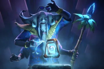 Aghanim’s Labyrinth 2021 Loading Screen V