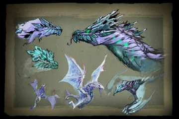 Envisioning Winter Wyvern Loading Screen