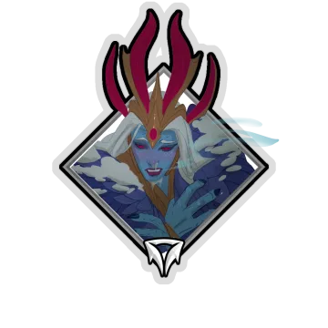 Crownfall Sticker - Shen - Freezing