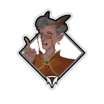 Crownfall Sticker - Debb'Ra