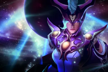 Loading Screen of the Dark Moon Stalker