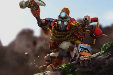 Loading Screen of the Mechanised Pilgrim