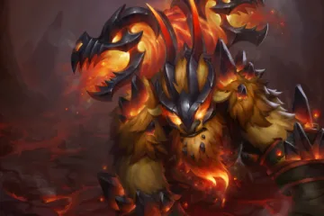 Loading Screen of Deep Magma