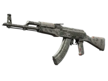 Souvenir AK-47 | VariCamo Grey (Battle-Scarred)