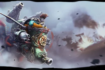 Dwarf Gyrocopter Loading Screen