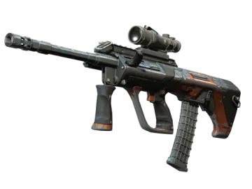 StatTrak™ AUG | Triqua (Battle-Scarred)