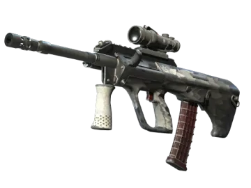 StatTrak™ AUG | Arctic Wolf (Battle-Scarred)