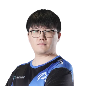 Glitter 天命 Player Sticker — TI 2023