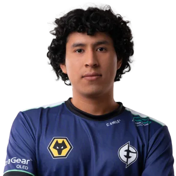 Glitter C.smile < Player Sticker - TI 2023