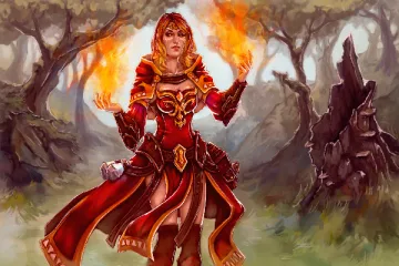Smoldering Journey Loading Screen