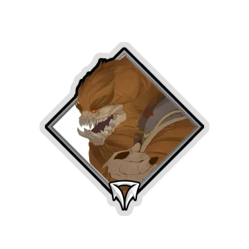 Holo Crownfall Sticker — Abominable Snow Bandit