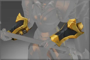 Inscribed Compendium Arms of the Onyx Crucible Bracers