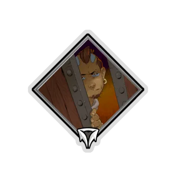 Holo Crownfall Sticker — Blueheart Disciple