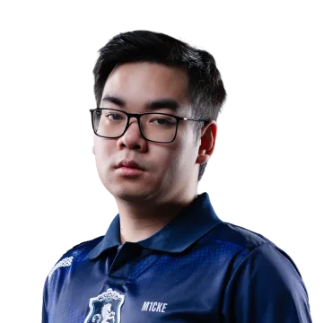 m1CKe Player Sticker — TI 2025