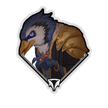 Holo Crownfall Sticker — Crown Consul