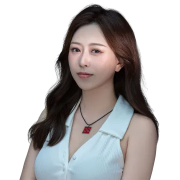 Glitter Luna Talent Sticker — TI 2023